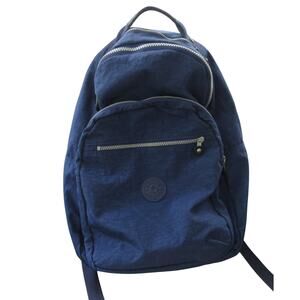 KIPLING "TRUE BLUE 3" x17x 12"" COMFORTABLE LAPTOP BACKPACK Multi Pockets